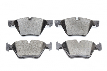 Bosch brake pad set for disc brakes front axle suitable for BMW 1 Series (E81/E82/E88)/3 Series (E90-E93), Z4 (E89), X1 (E84)