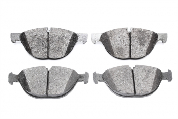 Bosch brake pad set for disc brakes front axle suitable for BMW X5/X6 (E70/E71/E72)