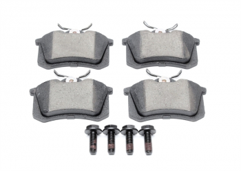 Bosch Bremsbelagsatz für Scheibenbremsen Hinterachse passend für Seat Toledo I, VW Corrado/Golf III/Passat/Vento