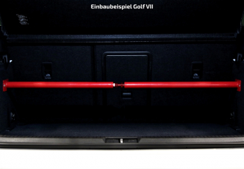 TA Technix Stahl-Domstrebe hinten passend für Audi A3 8L / Seat Toledo 1M / Leon 1M / Skoda Octavia 1U / VW Golf IV-VIII / Bora 1J / Scirocco III
