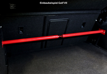 TA Technix Stahl-Domstrebe hinten passend für Audi A3 8L / Seat Toledo 1M / Leon 1M / Skoda Octavia 1U / VW Golf IV-VIII / Bora 1J / Scirocco III