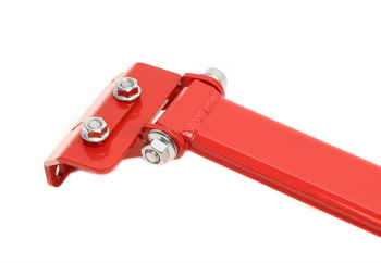 Preview: TA Technix Stahl-Domstrebe rot passend für Suzuki Swift VI (ZD, ZC)