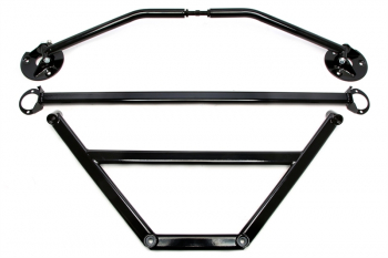 TA Technix Steel Dome Strut Kit black fits BMW 3er Series E30