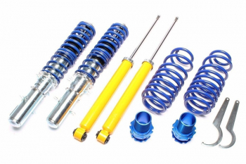 Tuningart coilover suspension fits Audi A3 (8L)/ Seat Leon, Toledo II (1M)/ Skoda Octavia I (1U)/ VW Bora, Golf IV (1J), New Beetle (9C)