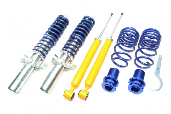 Tuningart coilover suspension fits Audi A1 (8X)/ Seat Ibiza III+IV (6L/6J)/ Skoda Fabia I-II (6Y/5J)/ VW Fox (5Z), Polo 9N, Polo 6R
