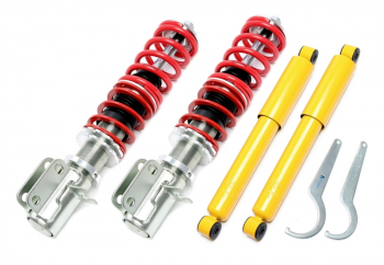 TA Technix coilover suspension - Deep Version suitable for - front axle+rear axle VW Caddy I Type 14D
