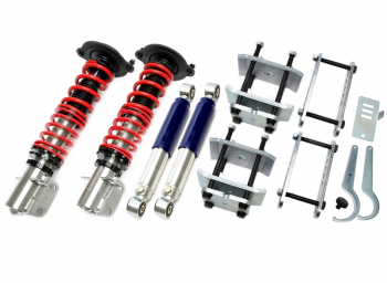 TA Technix hardness adjustable Coilover Suspension - Deep Version fits - VW Caddy I Typ 14D