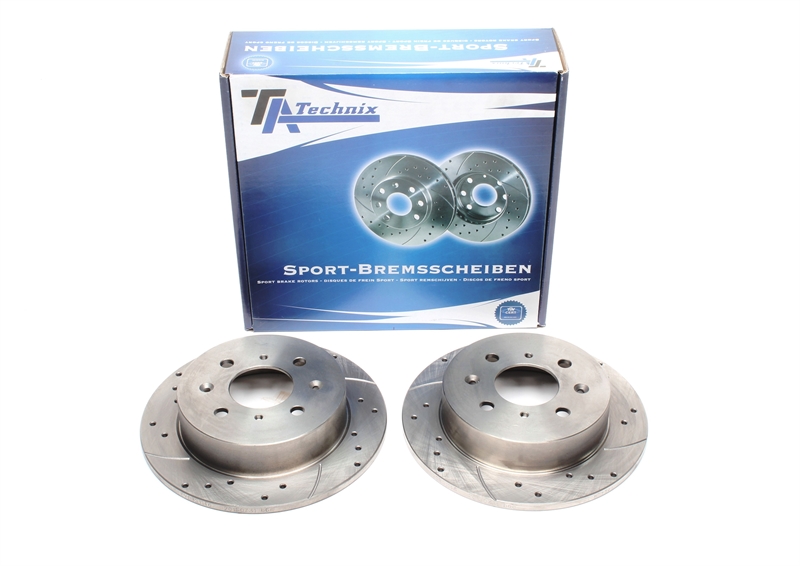 TA TECHNIX Sport Bremsscheiben Satz Hinterachse Honda Accord VIII