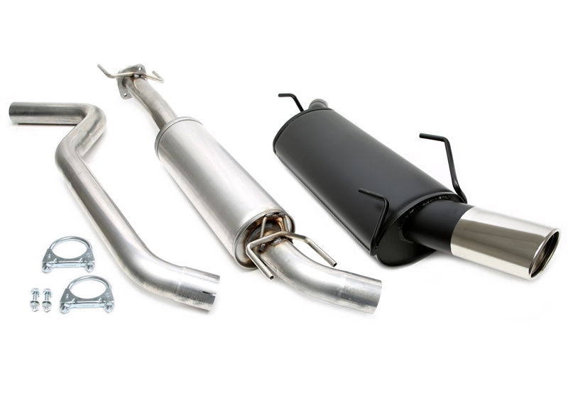 TA Technix Sportauspuffanlage 1x90x120mm passend für Saab 9-5 Turbo Typ YS3E