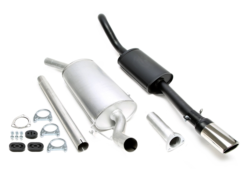 TA Technix Sportauspuffanlage1x70x90mm passend für Saab 900 I 2.0l 8V / 16V