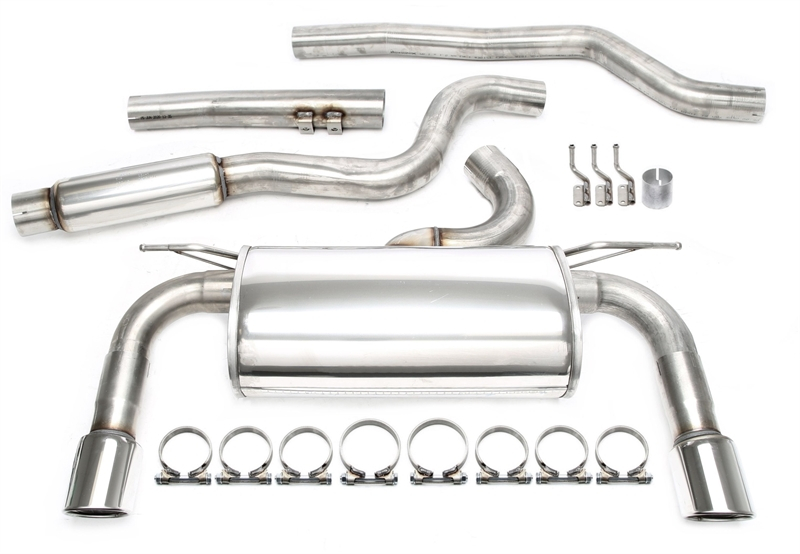 TA Technix Duplex Edelstahlanlage 1x90mm Links+Rechts passend für BMW 3er Limo.+Touring 320i Typ F30,F31 / 4er Cabriolet/Coupe/Gran Coupe 420i Typ F32,F33,F36