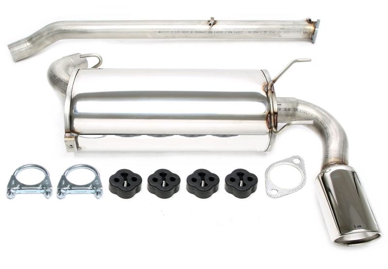 TA Technix Edelstahlanlage 1x100mm passend für Mazda MX-5 I Typ NA