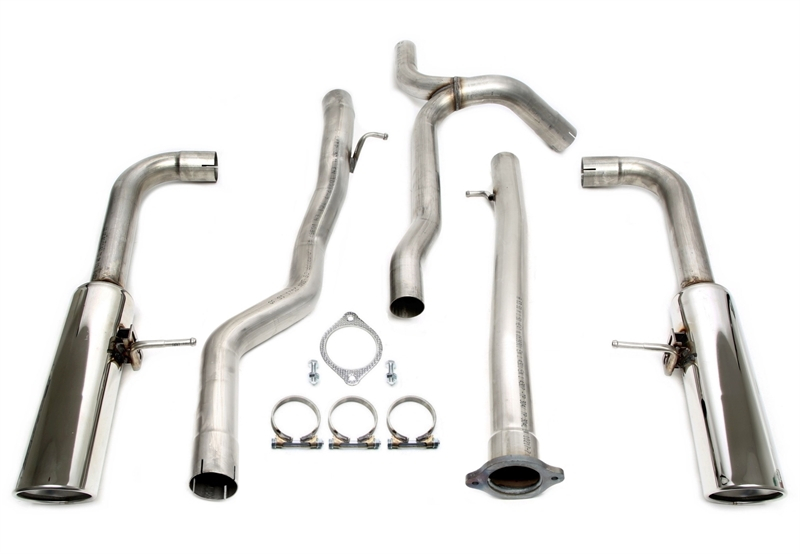 TA Technix Duplex Sport Exhaust System 1x100mm Left+Right fits Volvo V70 III/ XC 70 II Diesel 2WD/4WD Type B
