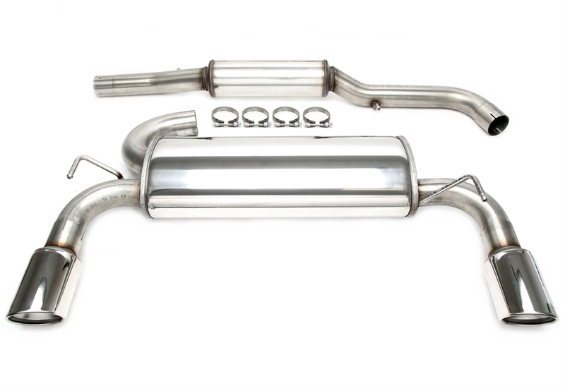 TA Technix duplex stainless steel system 1x100mm fits VW Golf IV R32