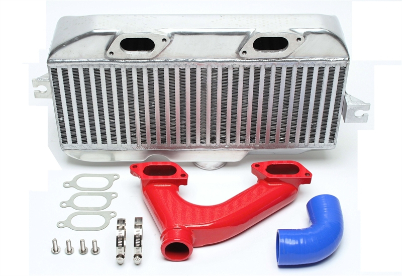 TA Technix intercooler kit suitable for Subaru Impreza WRX 2.5 STI , BJ 2005 - 2007 (sits above the engine)
