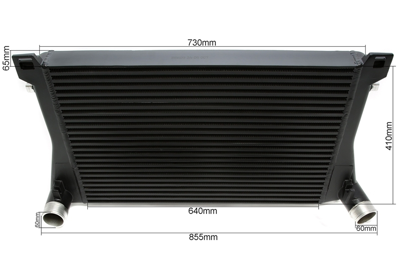 TA Technix intercooler suitable for Audi A3 (8V), TT (8S) / Seat Leon (5F) / Skoda Octavia III (5E), Superb III (3T) / VW Golf VII (AU), Passat (B8) 1.8TFSI+2.0TFSI engines