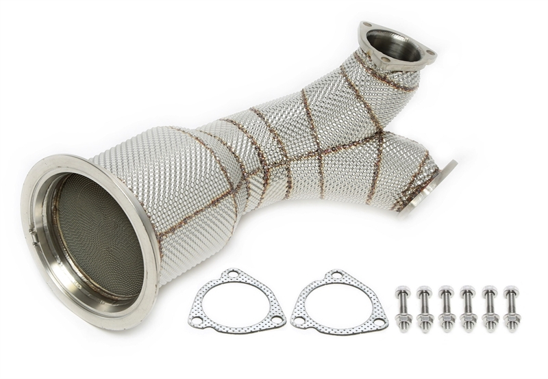 TA Technix Downpipe mit Hitzeschild und Katalysator passend für  Audi SQ5 3.0l TFSI V6 Turbo Typ FY_