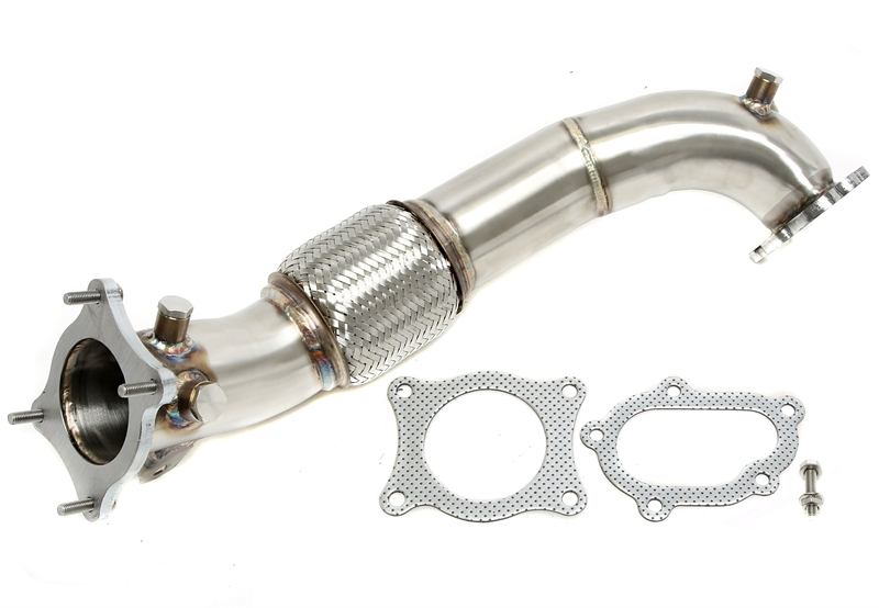 TA Technix Downpipe mit Flexrohr passend für Audi  A6 Typ 4G, Q5 Typ 8R, A7 Typ 4GA 3.0 TDI Biturbo
