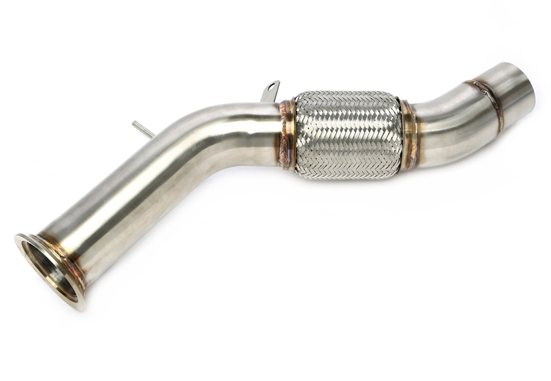 TA Technix Downpipe  / Diesel-Rußpartikel Ersatzrohr passend für BMW 5er Serie E60/E61 520d - Motorcode M47N2