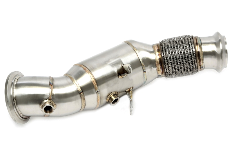 TA Technix Downpipe ohne Katalysator passend für BMW 1er Serie Typ F20/F21, 2er Typ F22, F23, 3er Typ F30, F31, F34, G20, G21, 4er Typ F32,F33, F36, G22, G23, G26, 5er Typ G30, 6er  Typ G32, X3/X4 Typ G01/G02 - Motorcode B48