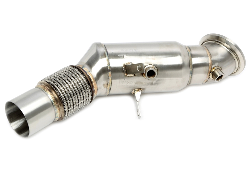 TA Technix Downpipe mit Katalysator passend für BMW 1er Serie Typ F20/F21, 2er Typ F22, F23, , 3er Typ F30, F31, F34, G20, G21, 4er Typ F32,F33, F36, G22, G23, G26, 5er Typ G30, 6er  Typ G32, X3/X4 Typ G01/G02 - Motorcode B48