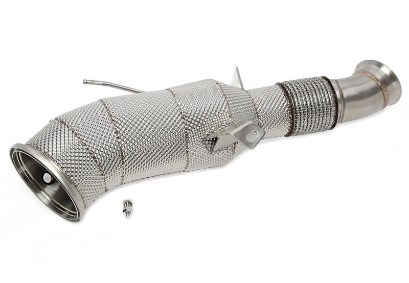 TA Technix Downpipe mit Katalysator und Hitzeschild + OPF passend für BMW X5/X6/X7 Serie (G05, G06, G07)