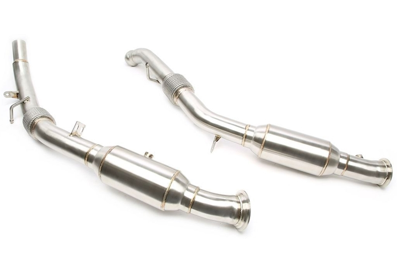 TA Technix Downpipe passend für Mercedes Benz M+GLE-Klassse W166, GL+GLS-Klasse X166 - M276 Motoren