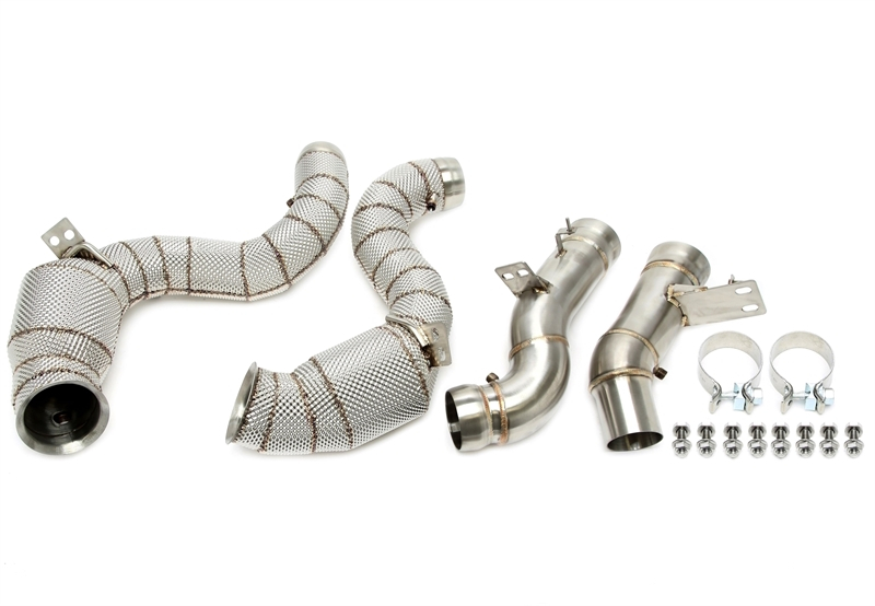 TA Technix Downpipe mit Hitzeschild und Katalysator passend Mercedes Benz GLE Klasse AMG 63/63S EQ Boost 4matic+ C167/V167 - Motorcode M177