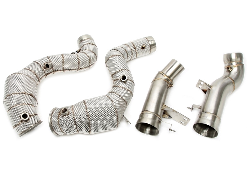 TA Technix Downpipe mit Hitzeschild und Katalysator passend Mercedes Benz GLE Klasse AMG 63/63S EQ Boost 4matic+ C167/V167 - Motorcode M177
