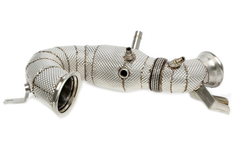 TA Technix Downpipe mit Hitzeschild und Katalysator Mercedes-Benz AMG GT GT43/GT53 X290, E-Klasse W213, CLS-Klasse C257, GLE-Klasse V167, S-Klasse W222 - Motorcode M256