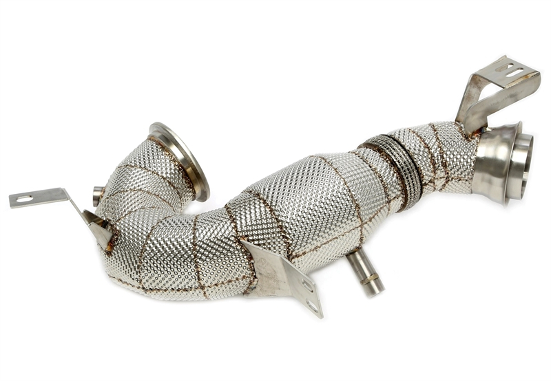 TA Technix Downpipe mit Hitzeschild und Katalysator Mercedes-Benz AMG GT GT43/GT53 X290, E-Klasse W213, CLS-Klasse C257, GLE-Klasse V167, S-Klasse W222 - Motorcode M256