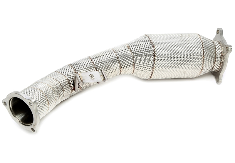 TA Technix Downpipe mit Hitzeschutz und Katalysator passend für Porsche Macan Typ 95B_ 2.0TFSI