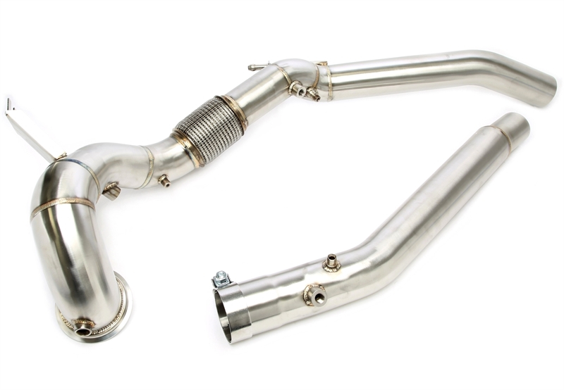 TA Technix downpipe without catalytic converter with OPF/2-pieces fits for Audi / Seat / Skoda / VW - MQB EA888/ Generation 4