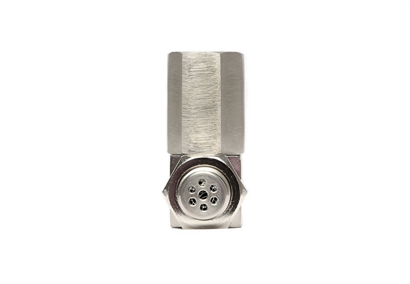 TA Technix universeller 90° Mini Kat Lambdasonden Eliminator - Abmessung M18 x 1,5 x 45mm  - passend für Downpipe/Sportkatalysator/Nachkat
