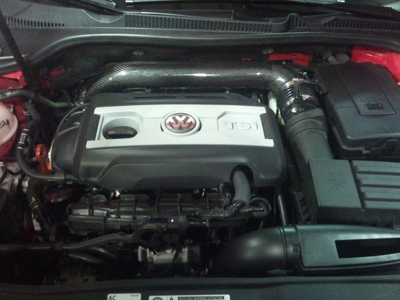 TA Technix Carbon- Saugrohr passende Erweiterung für Airbox / Luftfilter- Sytem 114VW005 passend für Audi A3 (8P)/ VW Beetle (5C), EOS (1F). Golf VI (5K/517), Jetta (162), Passat (3C), Scirocco (137), Tiguan (5N) mit 2.0 TFSI