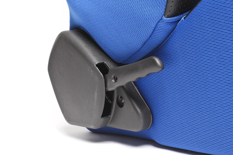 TA Technix sports seat - blue, adjustable, right-hand side