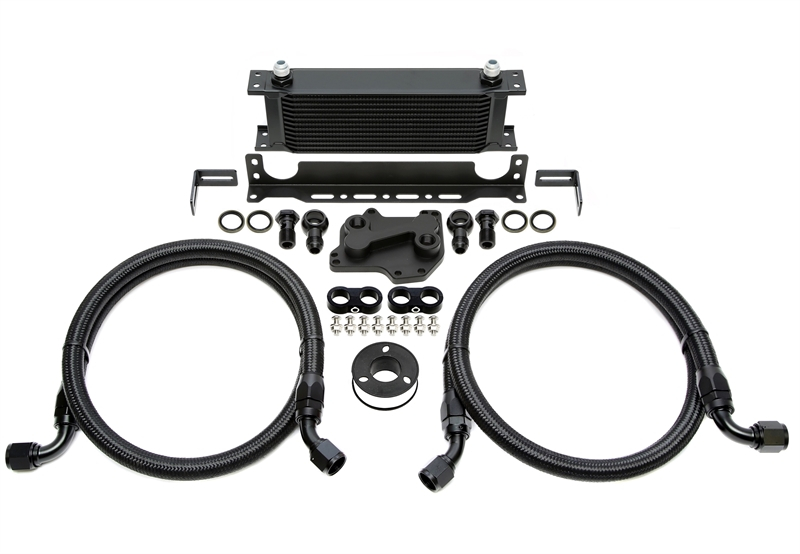 TA Technix Aluminium Ölkühler-Kit passend für Audi / Seat / Skoda / VW 1.6l + 2.0l TDI