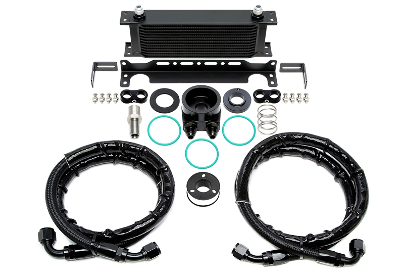 TA Technix Aluminium Ölkühler-Kit passend für Audi / Seat / Skoda / VW 1.4l TFSI MQB-Plattform (EA111)