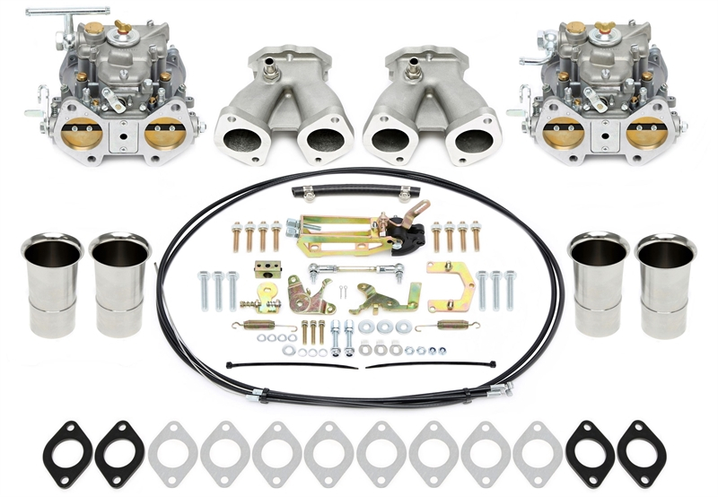 TA Technix 45mm DCOE Vergaser Komplettkit passend für Opel 1.6-2.0l-8V CIH Motoren