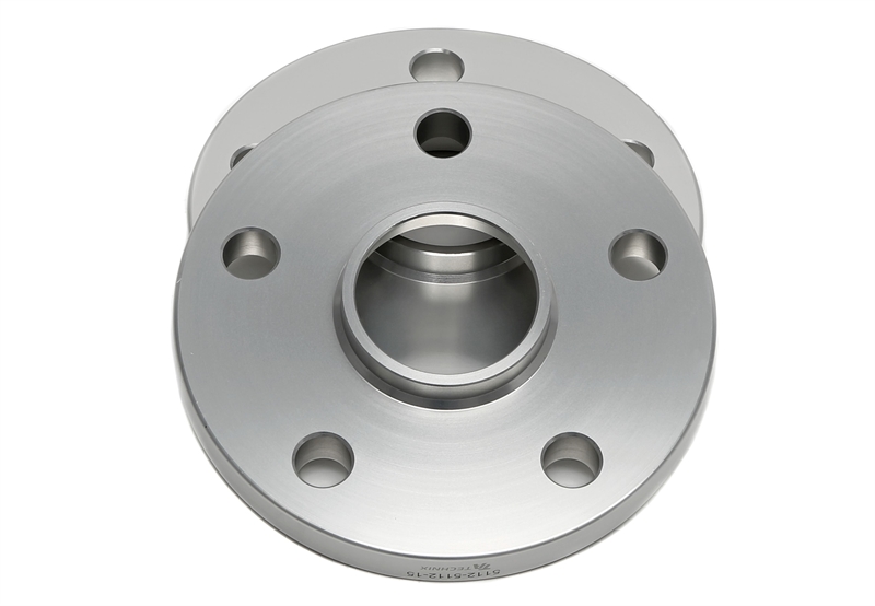 TA Technix Lochkreisadapter Set 15mm pro Seite / 30mm auf der Achse 5x112 auf 5x112, NLB: 66,6 auf 57,1 passend für Audi/VW