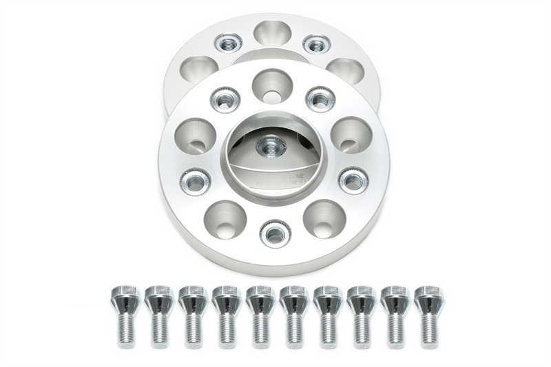 TA Technix Spurverbreiterungsset für OEM Radschrauben 20mm pro Seite/40mm pro Achse, LK 5x112, NLB 66,6-M12
