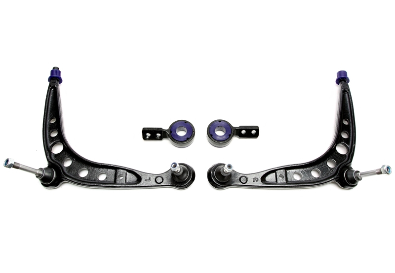 TA Technix wishbone set with eccentric PU bushings suitable for BMW 3 series E30 M3