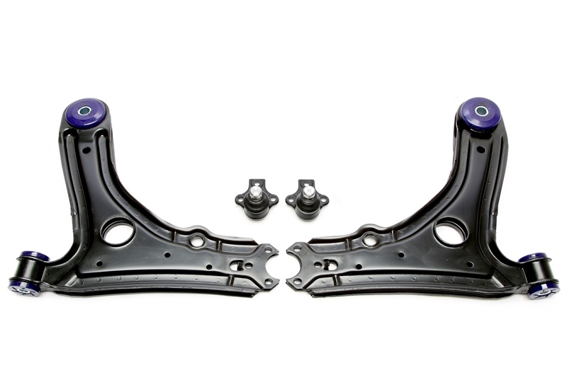 TA Technix wishbone set with PU bushings suitable for VW Golf II