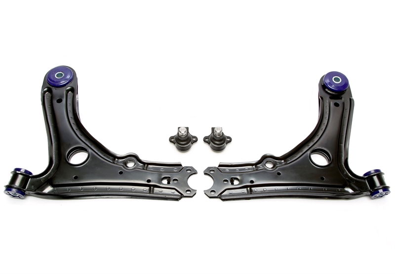 TA Technix wishbone set with PU bushings suitable for VW Golf III