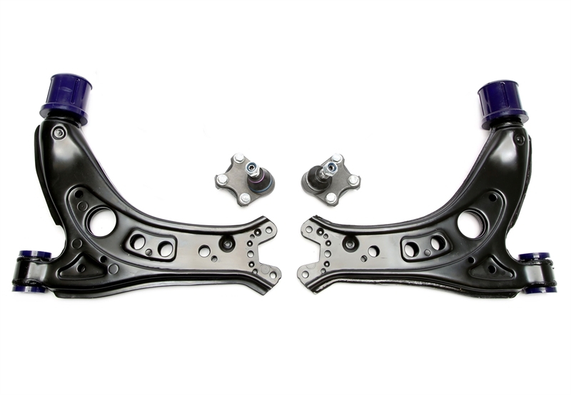 TA Technix wishbone set with PU bushings suitable for VW Polo 9N