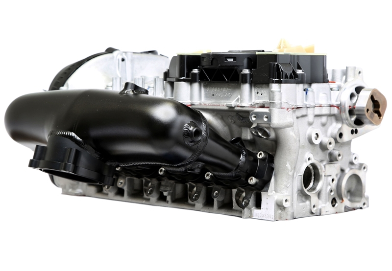 TA Technix Ansaugbrücke schwarz passend für VW MQB Plattform EA888 Generation 3 - 2.0l Motoren