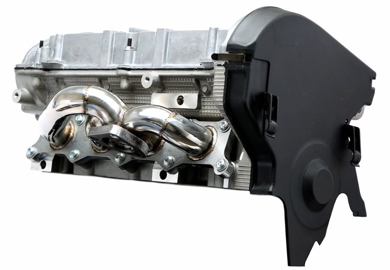 TA Technix Edelstahl Turbokrümmer mit K03/K04 Flansch für 1.8T Turbo Motoren passend für Audi / VW