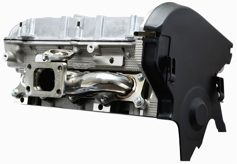 TA Technix Edelstahl Turbokrümmer mit T3 Flansch/mit Wastegate Anschluß 1.8T Motoren passend für Audi / Seat / Skoda / VW
