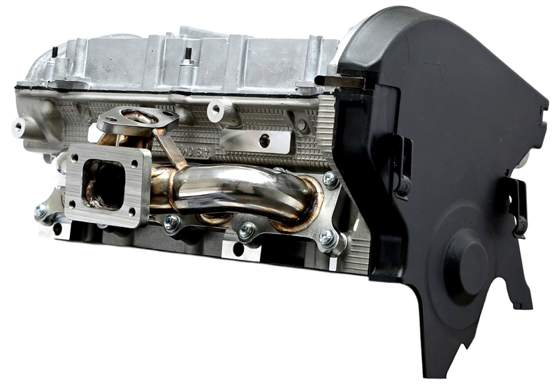 TA Technix stainless steel turbo manifold with T25 flange/wastegate connection 1.8T engines suitable for Audi / Seat / Skoda / VW