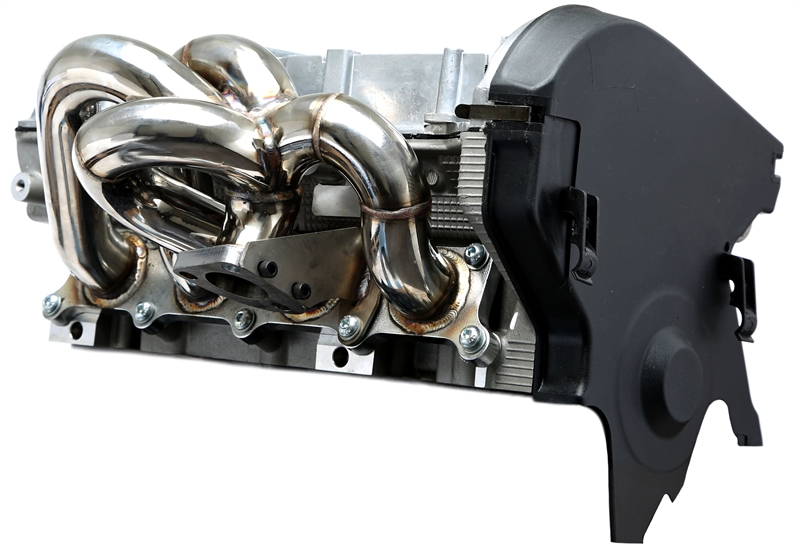 TA Technix stainless steel shock charging turbo manifold with K03+K04 flange/ 1.8T engines mounted longitudinally suitable for Audi A4/A6/VW Passat 3B